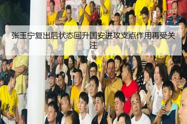 张玉宁复出后状态回升国安进攻支点作用再受关注
